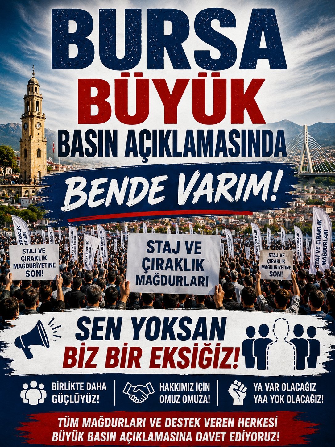 “Bursa İnleyecek” Çağrısı